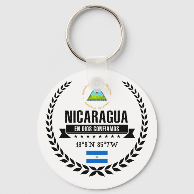 Nicaragua Keychain (Front)