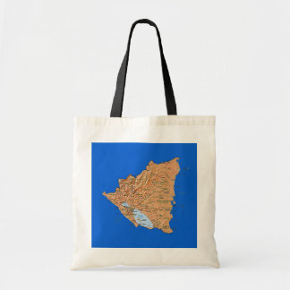 Nicaragua Map Bag