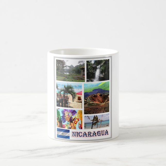 Nicaragua - Mosaic - Coffee Mug (Center)