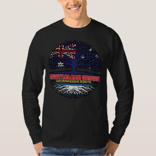 Nicaragua Nicaraguan Australian Australia Tree T-Shirt