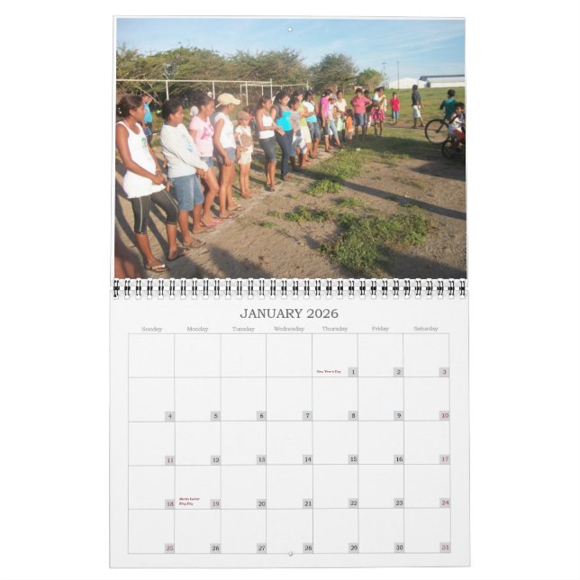 nicaragua prayer calendar 2011 (Jan 2026)