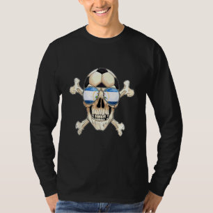 Nicaragua Soccer Pirates Head Nicaraguan T-Shirt