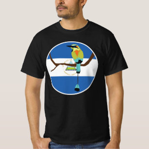 Nicaragua Turquoise-browed motmot Torogoz T-Shirt