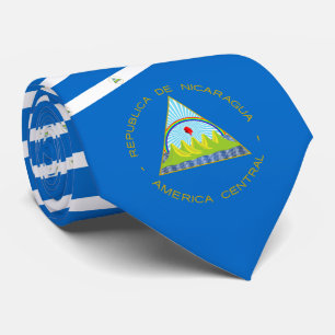 Nicaraguan Flag & Coat of Arms, Flag of Nicaragua Tie