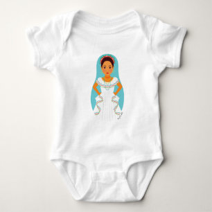 Nicaraguan Matryoshka Baby Bodysuit