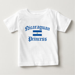 Nicaraguan Princess Baby T-Shirt