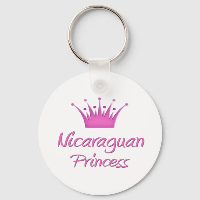 Nicaraguan Princess Keychain (Front)