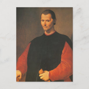 Niccolò Machiavelli Postcard