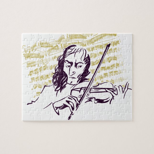 Niccolo_Paganini Jigsaw Puzzle (Horizontal)