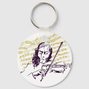 Niccolo_Paganini Keychain