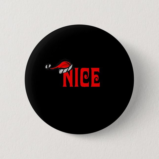 Nice 2 Inch Round Button (Front)