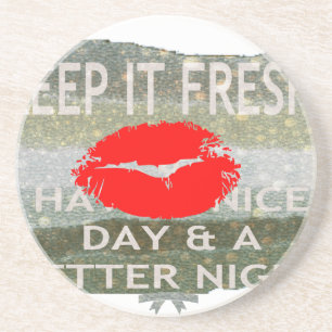 Nice and perfect save the date coaster