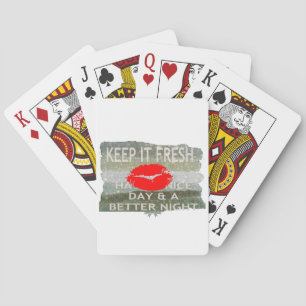 Nice and perfect save the date playing cards