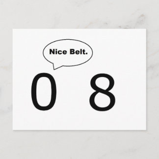 Nice Belt Postcard