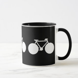 nice bicycle . biking . bike-themed mug