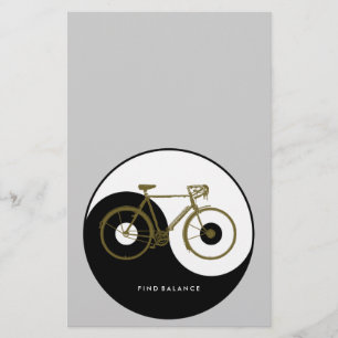 nice bicycle . biking . bike-themed stationery