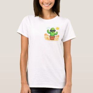 Nice Cactus   Be Happy T-Shirt