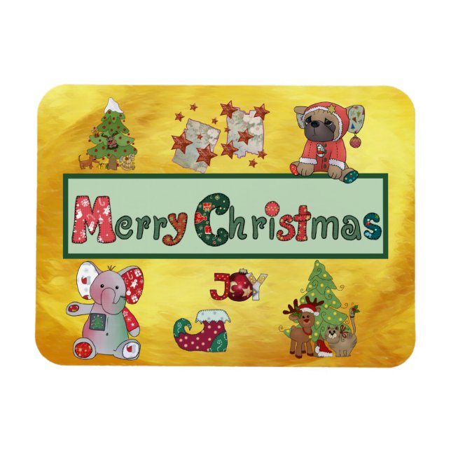 Nice Christmas Magnet (Horizontal)
