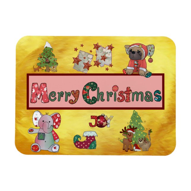 Nice Christmas Magnet (Horizontal)