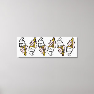 Nice Cold Ice Cream Canvas Print