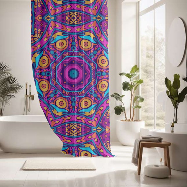 Nice colourful mandala seamless pattern  (Creator Uploaded)