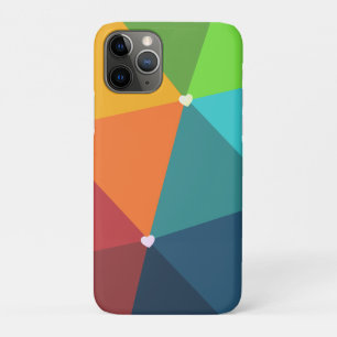 Nice colourful Triangles Pattern iPhone 11 Pro Case