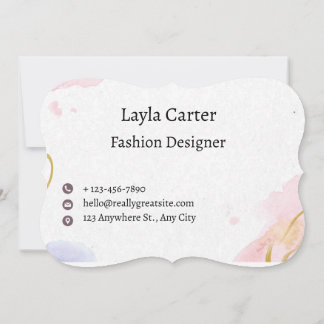 Nice colours of marble stone boutique manager busi invitation