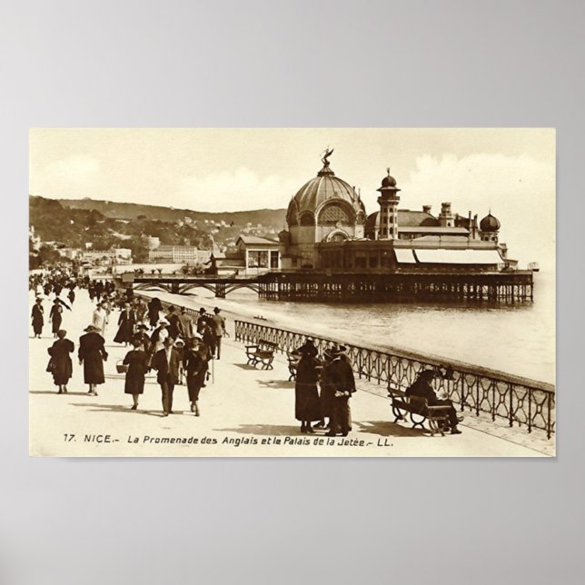 Nice, Cote d'Azur Poster (Front)