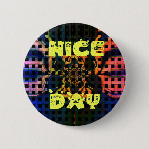 Nice Day 2 Inch Round Button