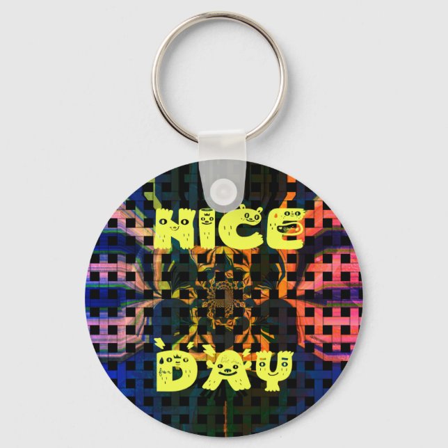 Nice Day Keychain (Front)