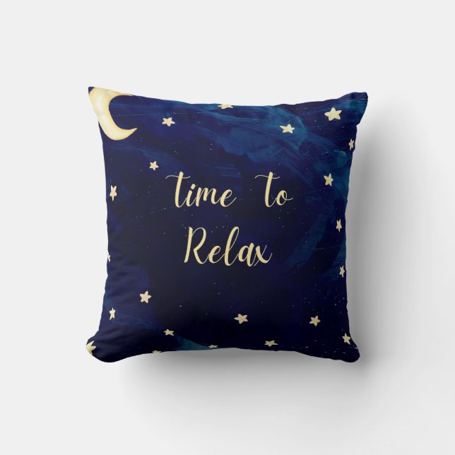 Nice Dream Throw Pillow (Front)
