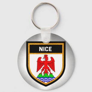 Nice Flag Keychain