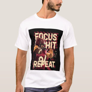 Nice focus hit repeat image  T-Shirt