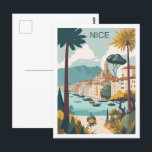 Nice France Famous Travel Place Postcard<br><div class="desc">Nice France Famous Travel Place</div>
