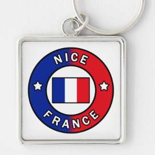 Nice France Keychain