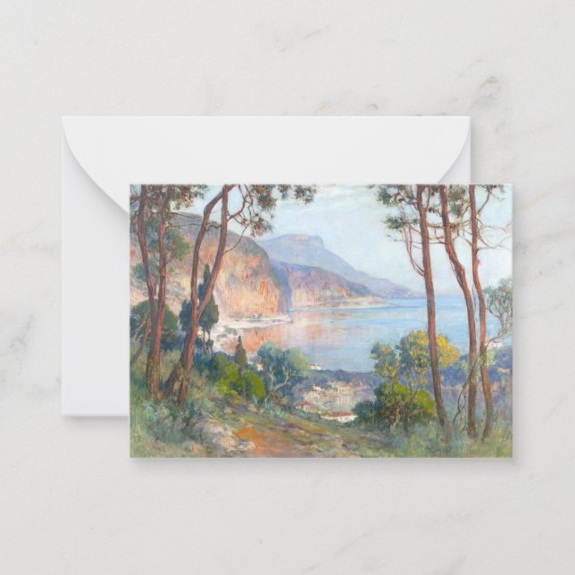 Nice, France - landscape painting Card (Front)