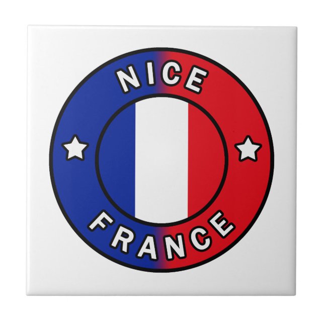 Nice France Tile (Front)