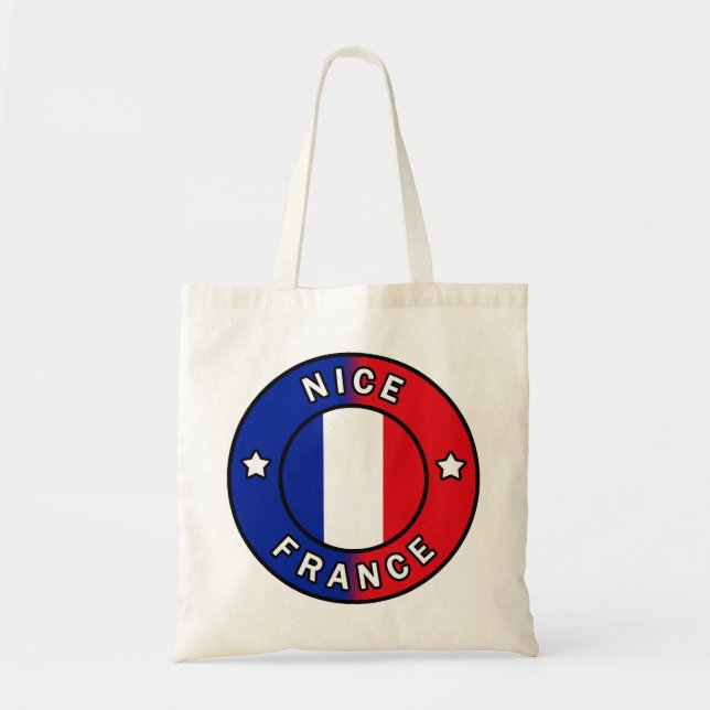 Nice France Tote Bag (Front)