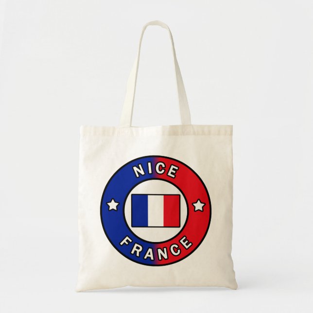 Nice France Tote Bag (Front)