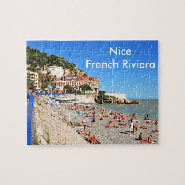 Nice. French Riviera Jigsaw Puzzle (Horizontal)