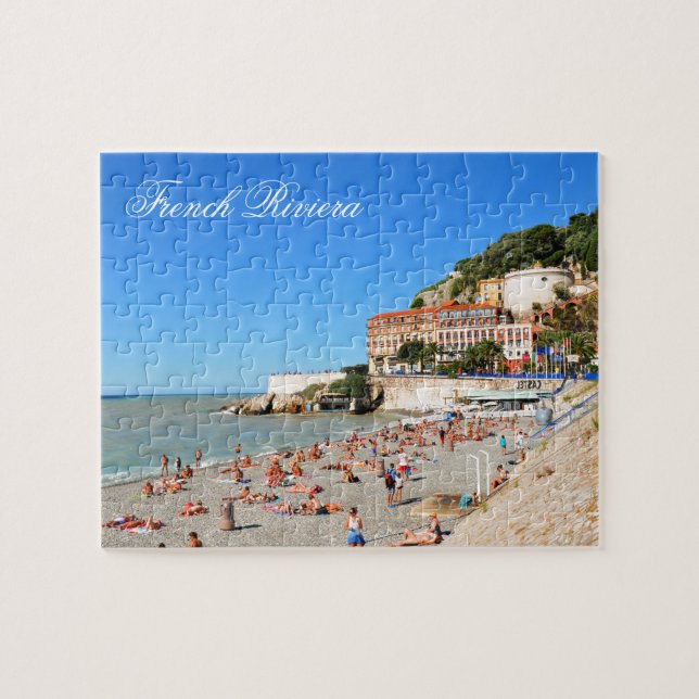 Nice. French Riviera Jigsaw Puzzle (Horizontal)