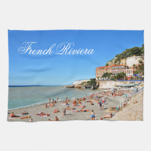 Nice. French Riviera Kitchen Towel