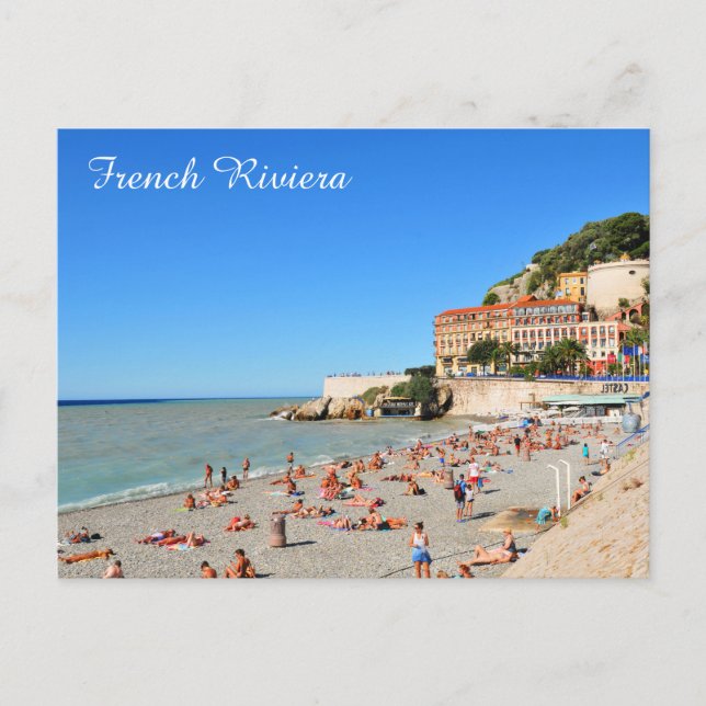 Nice. French Riviera Postcard (Front)