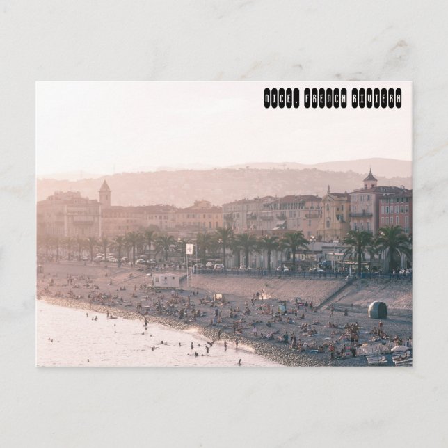 Nice, French Riviera Postcard (Front)