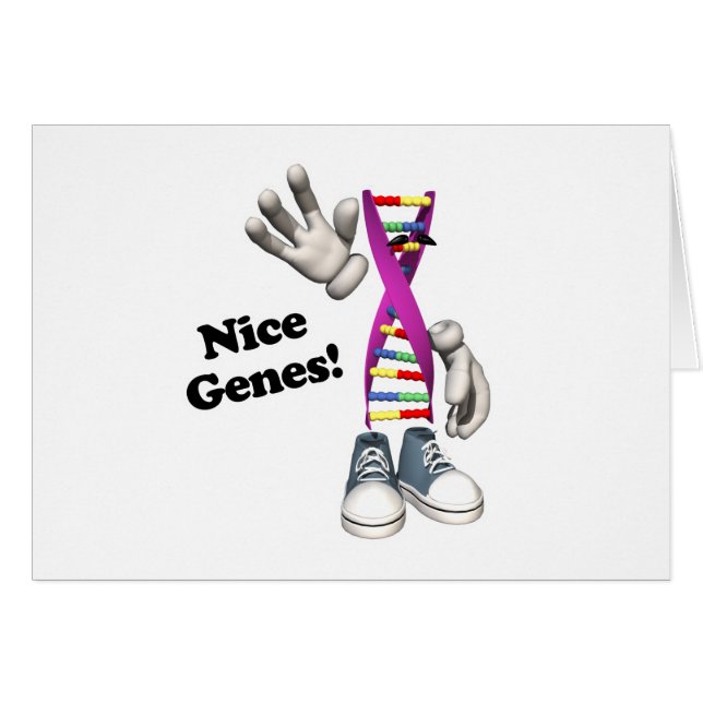 Nice Genes Funny DNA (Front Horizontal)