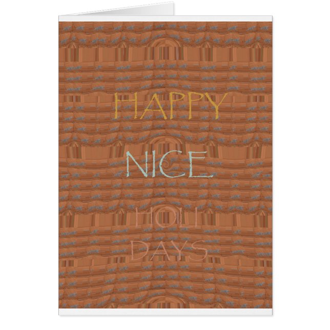 Nice Happy Kenya Red Zebra Hakuna Matata motif De (Devant)