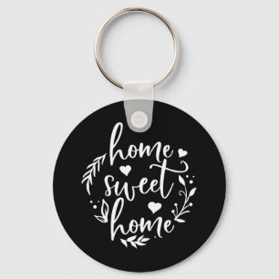 Nice Home Design Home Sweet Home Keychain