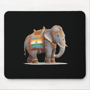 Nice Indian Elephant Graphic Costume For Adults An Mouse Pad