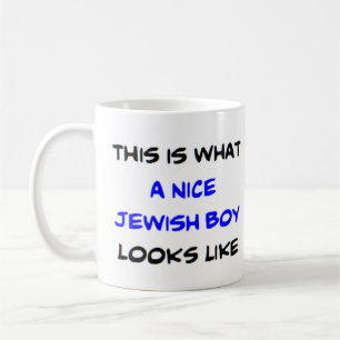nice jewish boy coffee mug