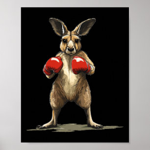 Nice Kangaroo Fighter For A Hilarious Knockout  Poster